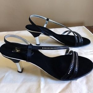 SALE! Onex Magic 2 Slingback Sandal, Black Fabric